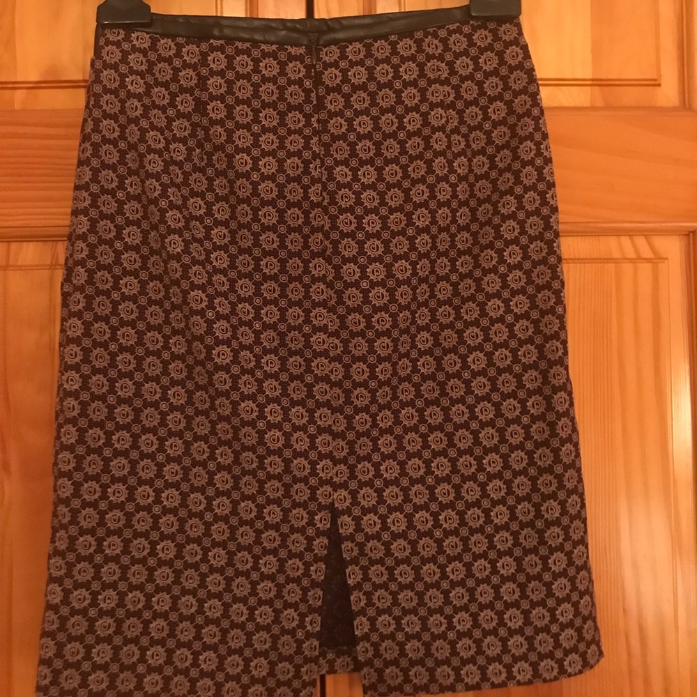 Chocolate Brown Pencil Skirt
